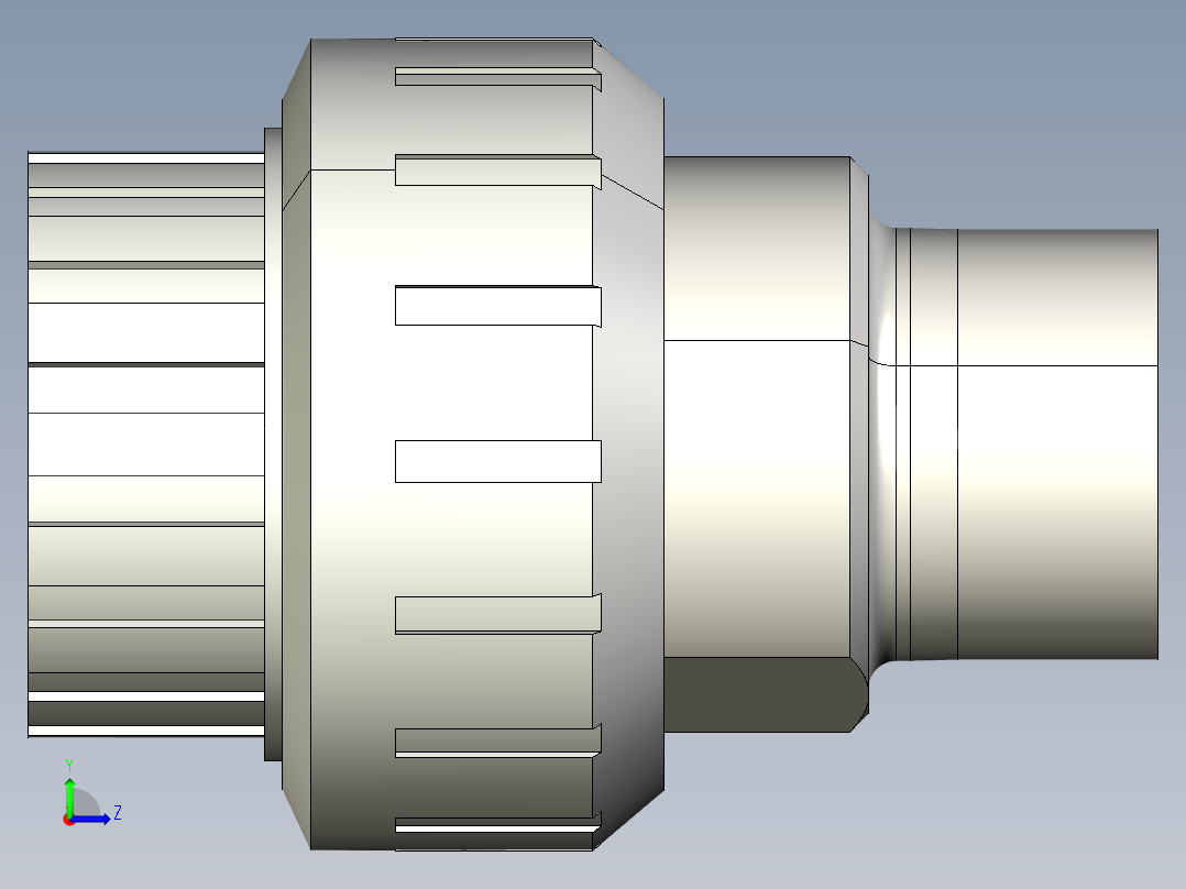 9BIRXC 适配器会在PVC-U 不锈钢溶剂焊接插座D和BSP螺纹a316l不锈钢公端与EPDM或FPM材质的O形环钢左视图