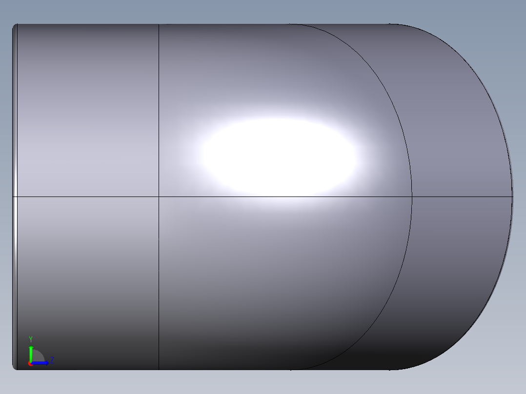 4HIV 45用溶剂焊接插座弯头左视图