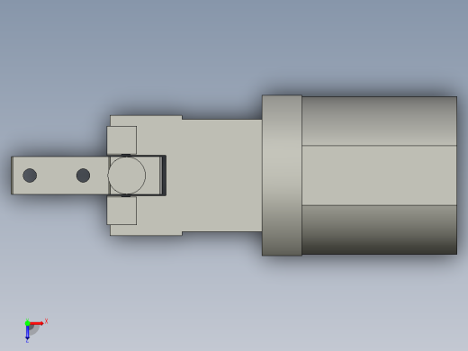 普通气爪PH12-40俯视缩略图