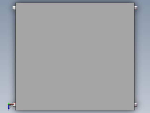 螺旋升降平台设计（二维+三维+说明书）俯视缩略图