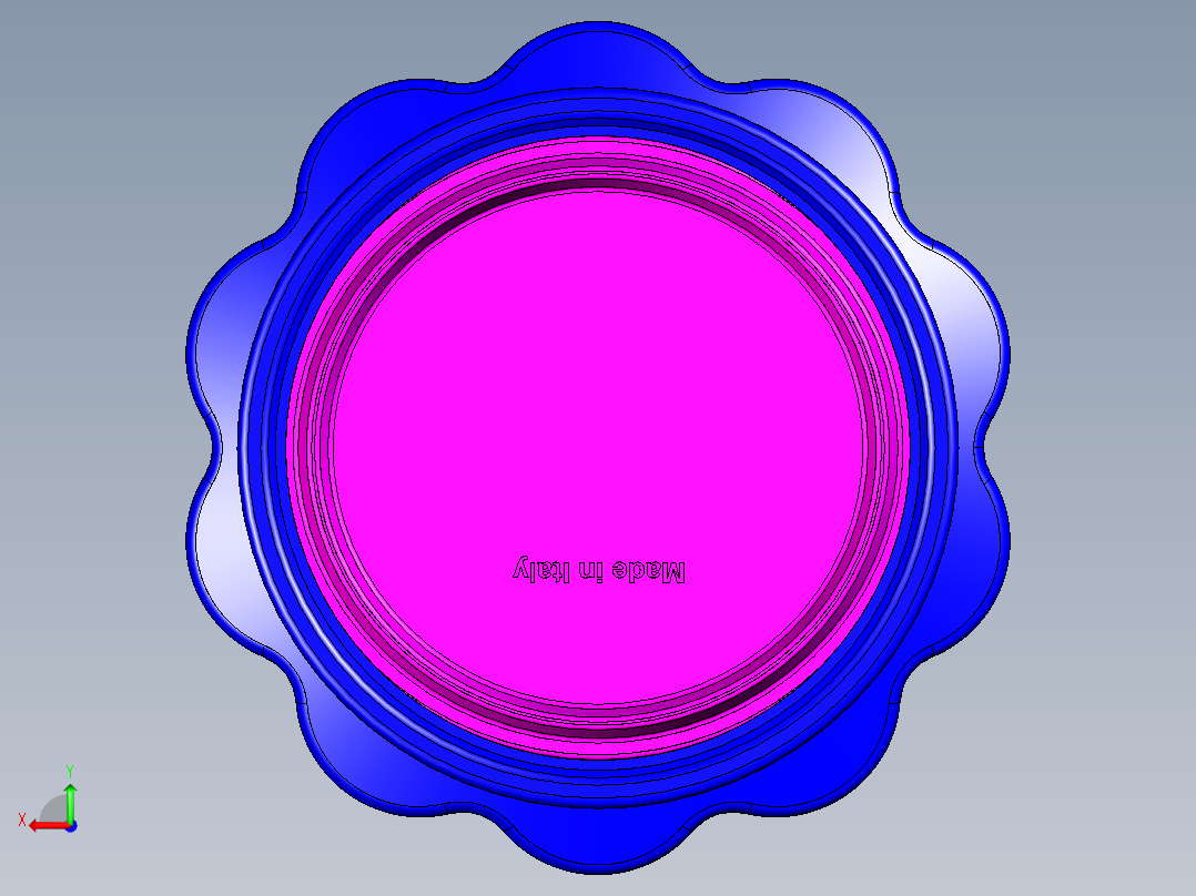 瓶盖、盖子(52)后视图