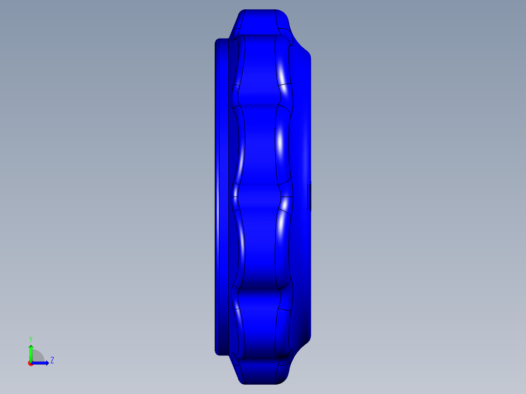 瓶盖、盖子(52)左视图
