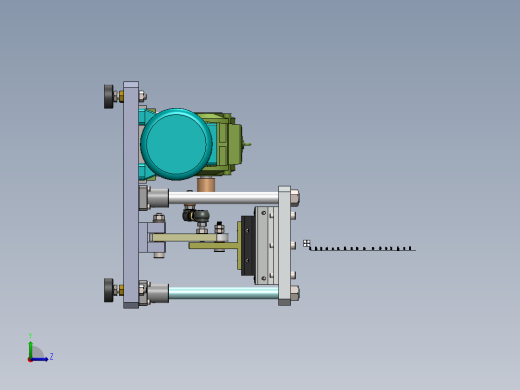 铰链耐久性测试仪sw18可编辑左视缩略图