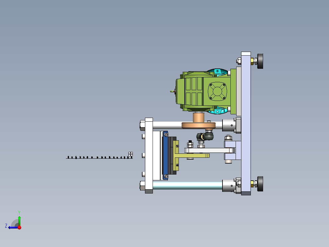 铰链耐久性测试仪sw18可编辑右视图