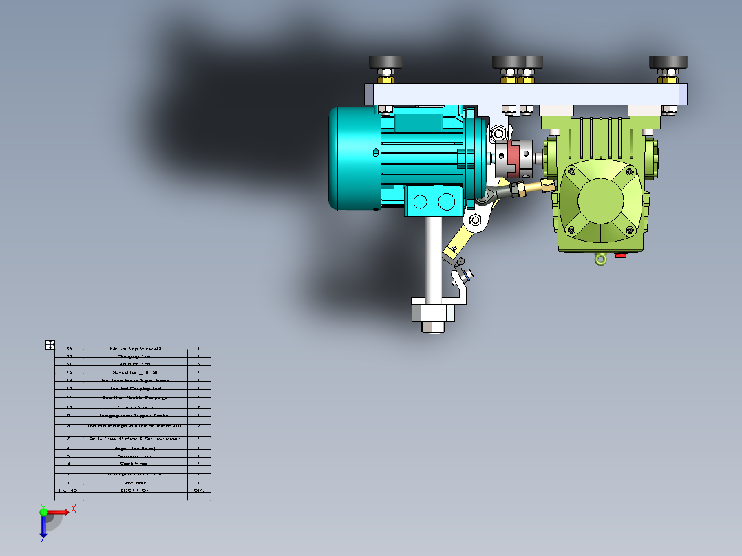 铰链耐久性测试仪sw18可编辑俯视图