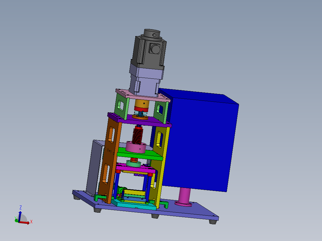 大扭力带变速箱压合机sw12可编辑