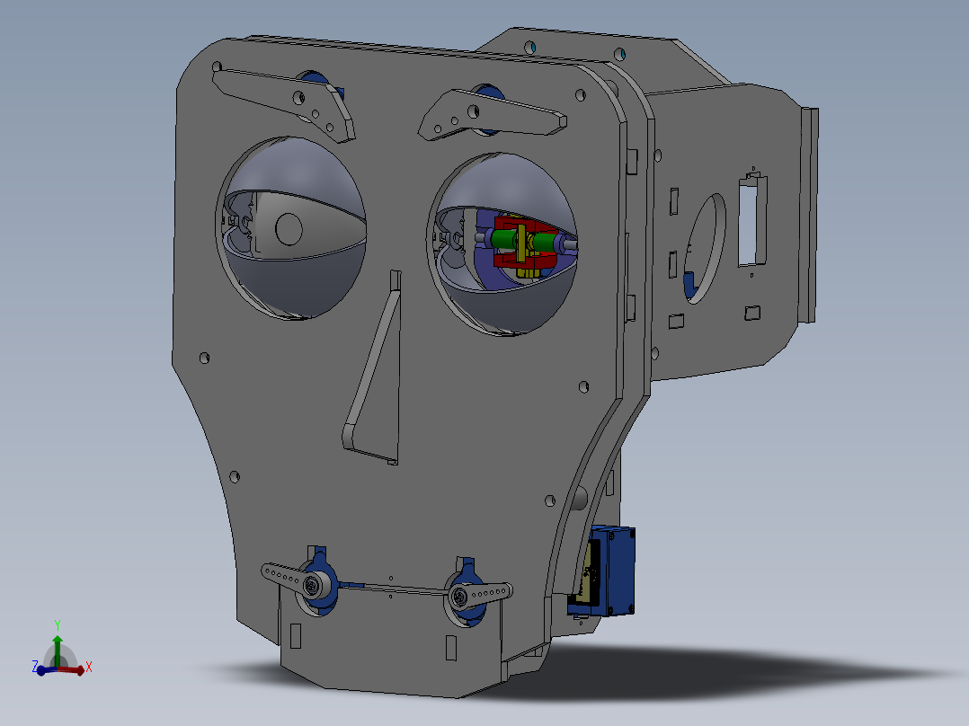 表情机器人主视图