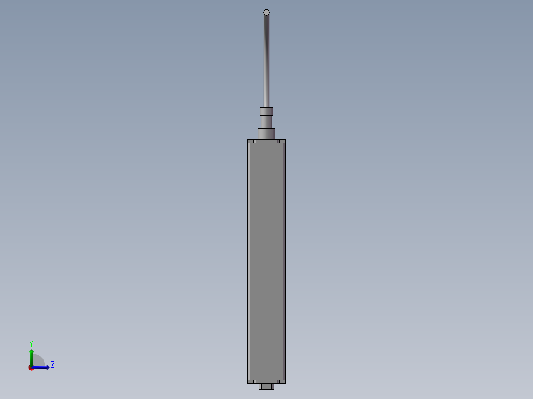 安全光栅  澳鑫  XA-NB-10-14左视图