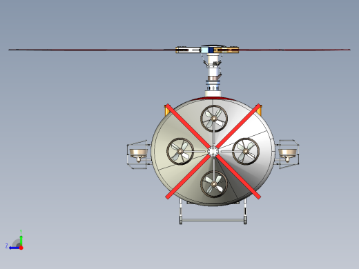 蛟龙号三维模型右视缩略图