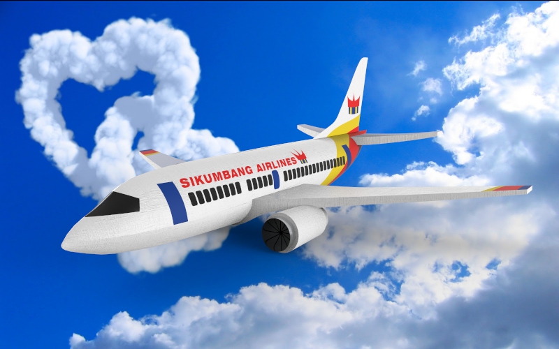 A3003443-锡昆邦航空飞机