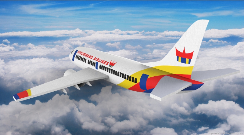 A3003443-锡昆邦航空飞机