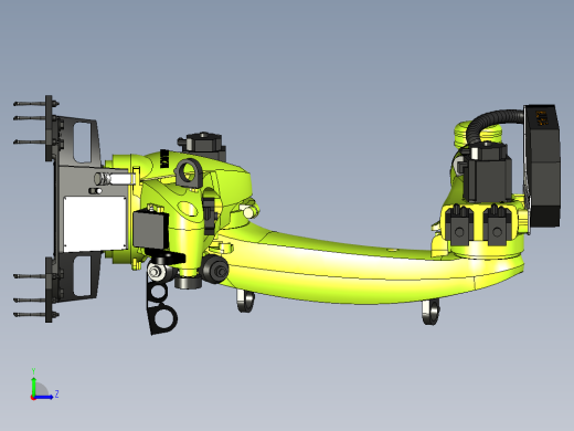 KUKA KR 90 R3100 extra (KR QUANTEC extra)机器人左视缩略图