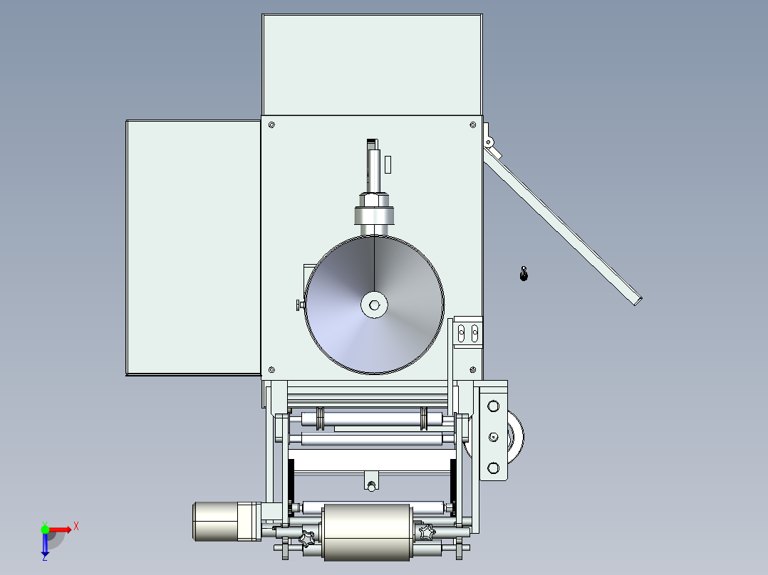 A3003419-包装机装袋机俯视图