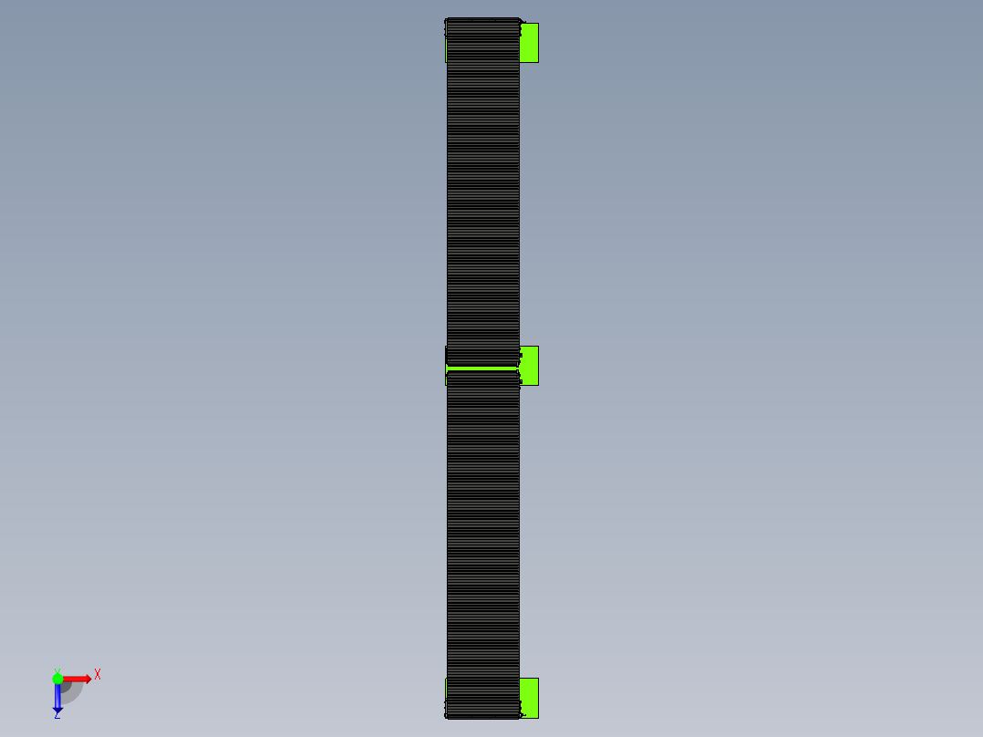 链板流水线图俯视图