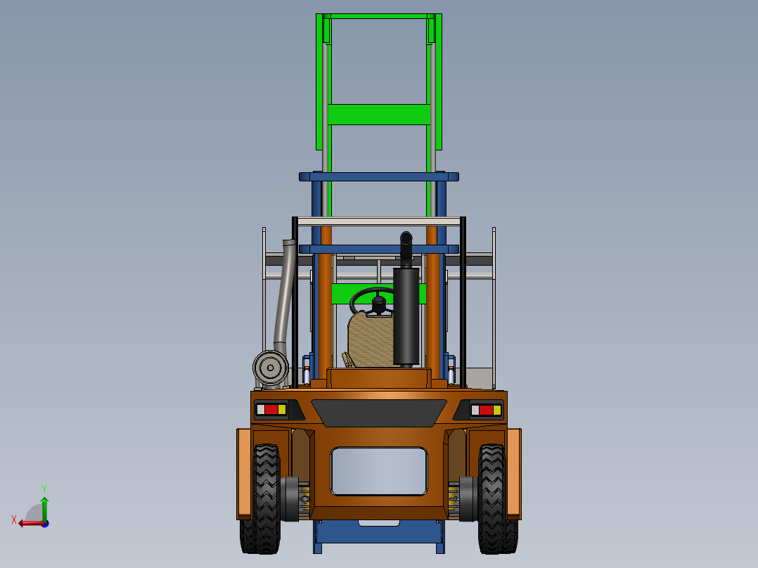 叉车、 叉车 SW X_T(2)后视图
