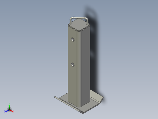 B3003736-安装液压升降 PNG-1.5提升装置正等轴测缩略图