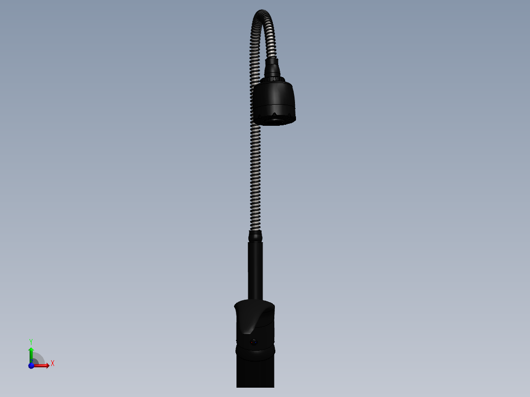 水龙头 花洒(34)前视图