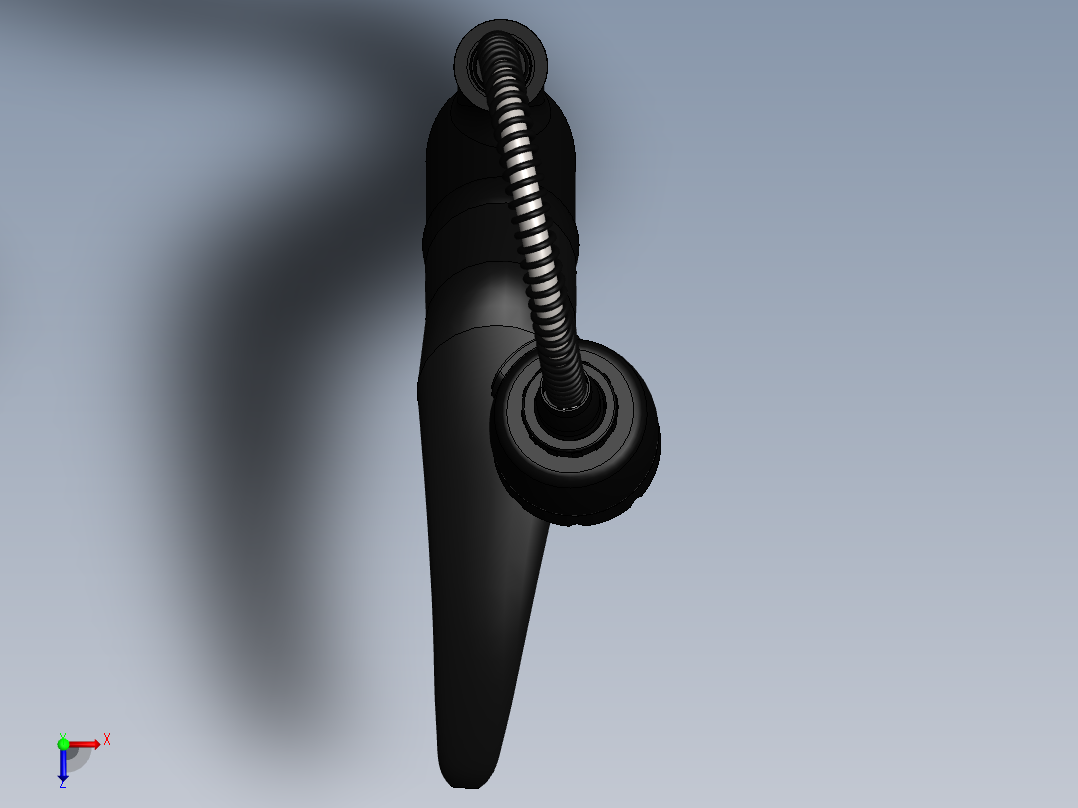 水龙头 花洒(34)俯视图