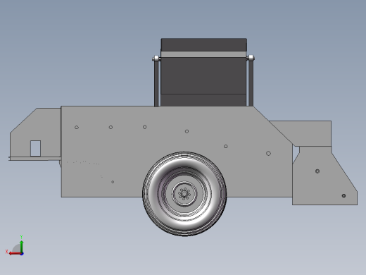 花生收获机设计【三维模型+8张CAD图纸+说明书】后视缩略图