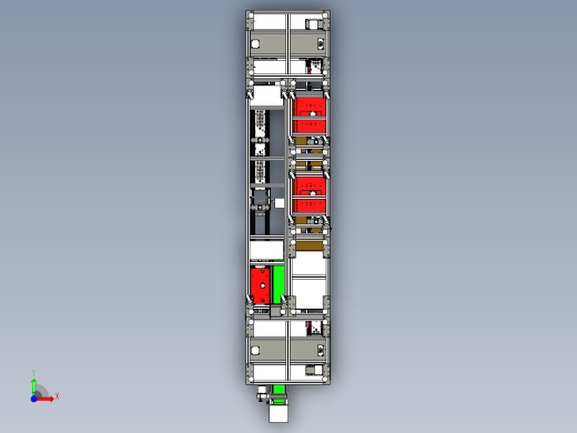 手机充电器插头自动测试生产线前视缩略图