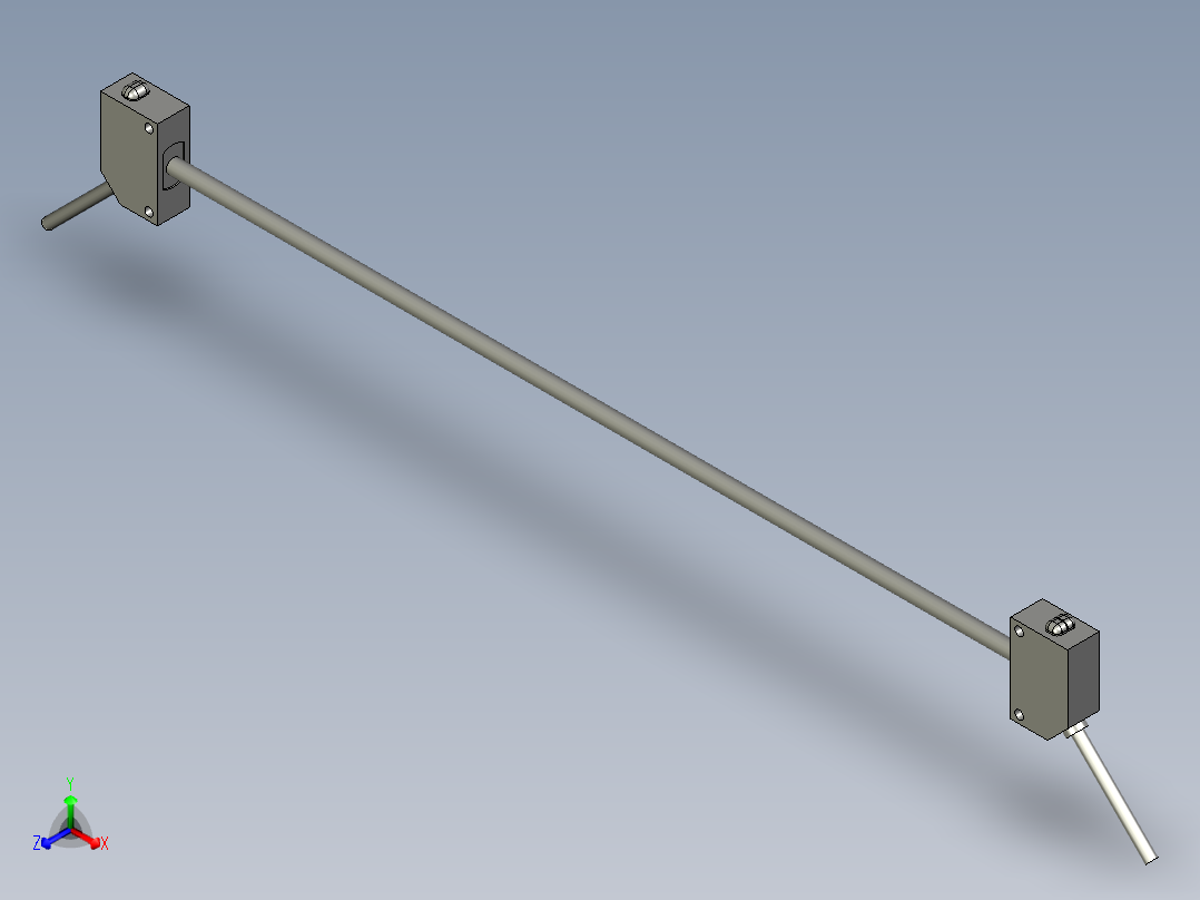 对射型光端开关CX-411松下主视图