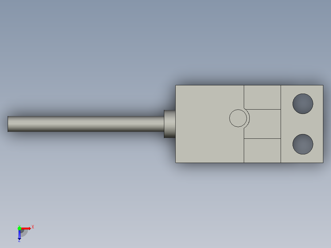 光电传感器PM-Y44-2-A俯视图