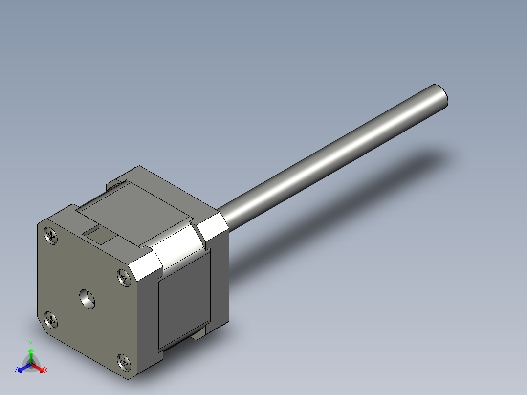 42CM04-1A-00正等轴测图