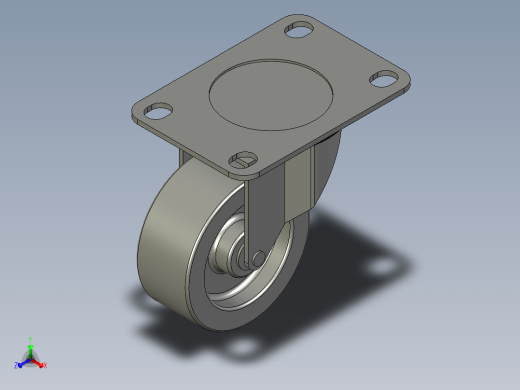 脚轮J-CPB11-D65-SA