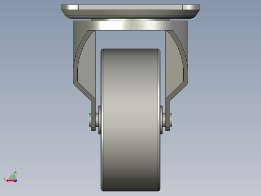 脚轮J-CPB11-D65-SA后视缩略图