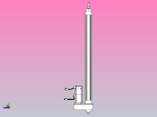 轻载电动缸TPA-ESR40-1210C-L550-MR-CB-W-P40-C3右视缩略图