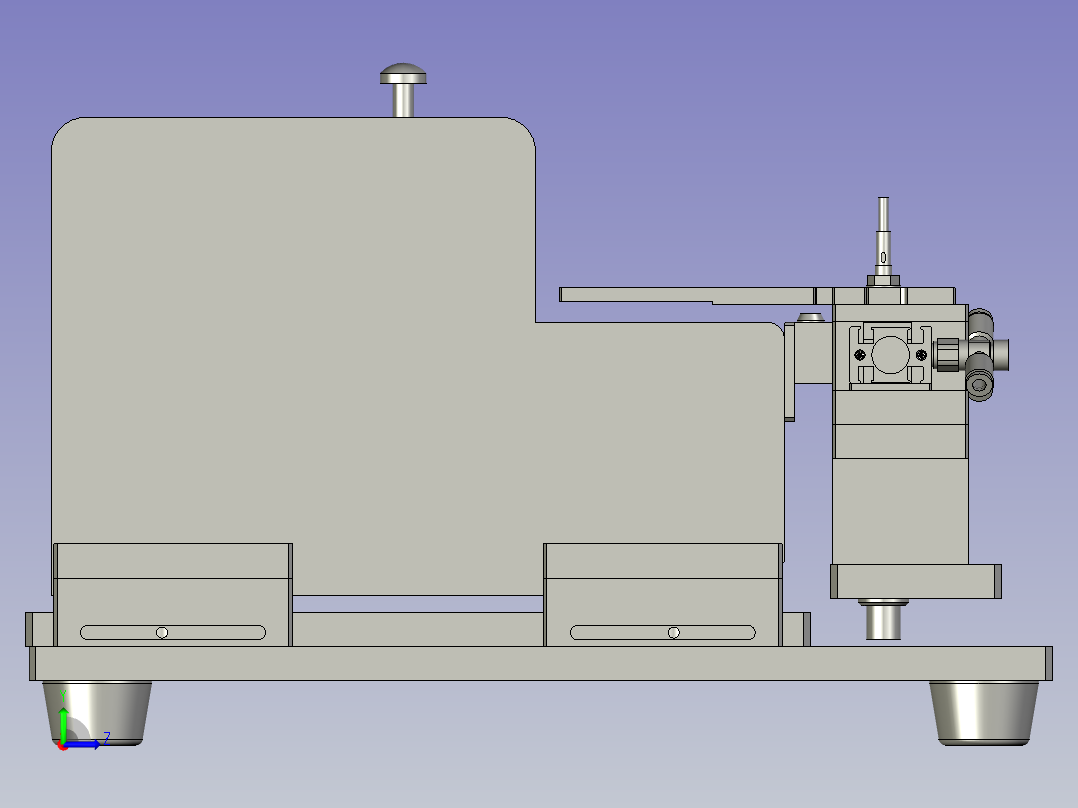 螺丝供料器左视图