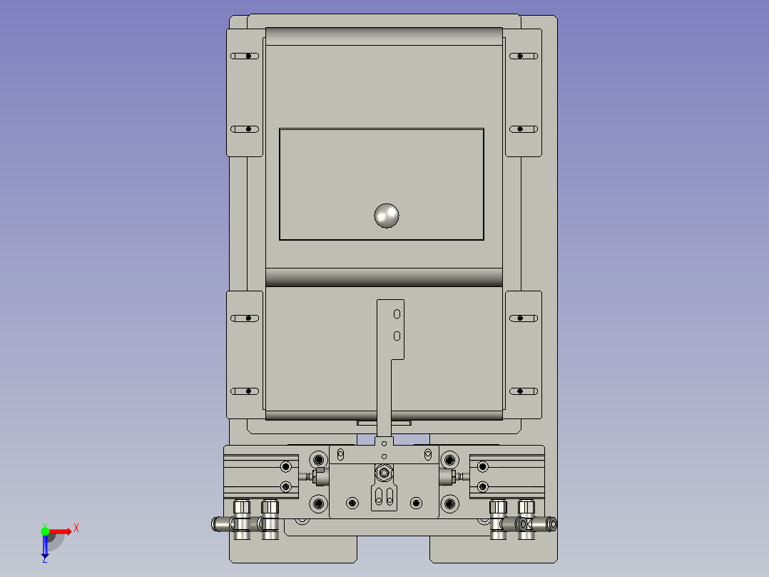 螺丝供料器俯视图