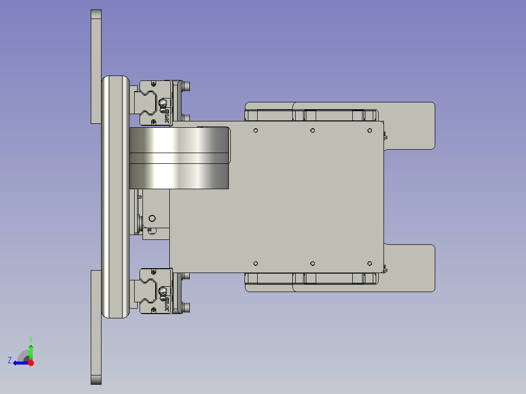 LM18A00120ZNSL00715托盘上料驱动机构右视图