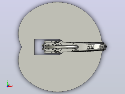 HSR-SR10-600四轴工业机器人前视缩略图
