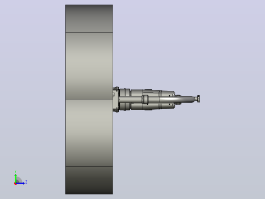 HSR-SR10-600四轴工业机器人左视缩略图
