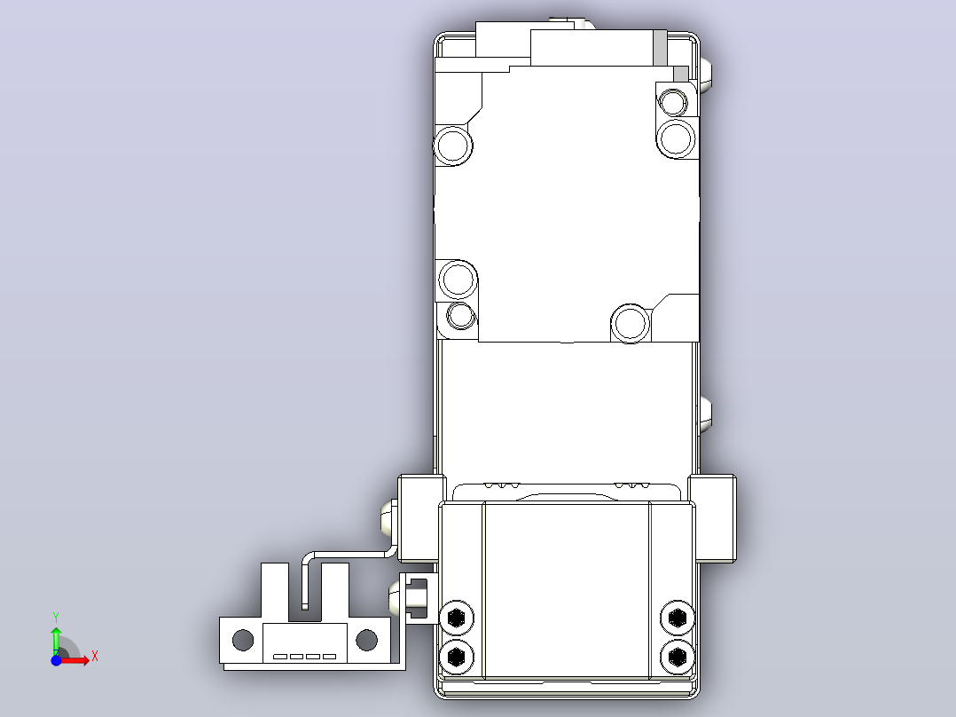 钢基模组TPA-KNR-4002C-150A1-MU-H1S1前视图
