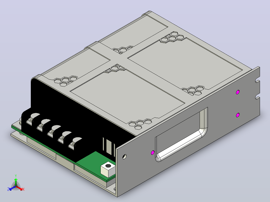 欧姆龙开关电源S8FS-C05024主视图
