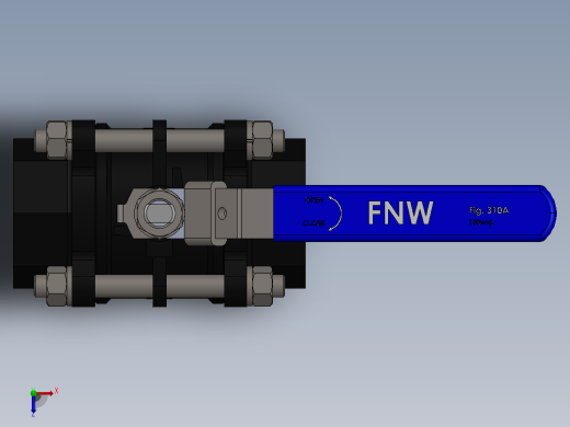 阀门、过滤器FNW-FNW311AL俯视缩略图