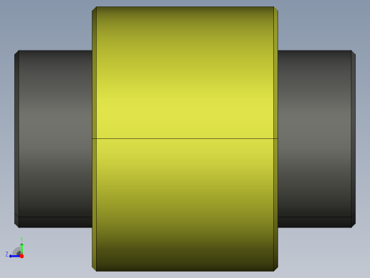 M 28齿轮型挠性联轴器右视缩略图