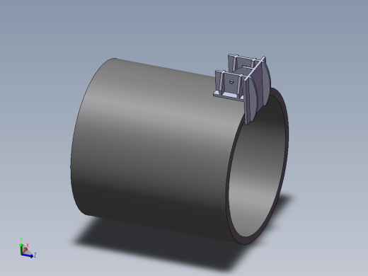 24米风机叶片叶根吊装夹具的结构设计与有限元分析(sw12+说明书+分析图片)