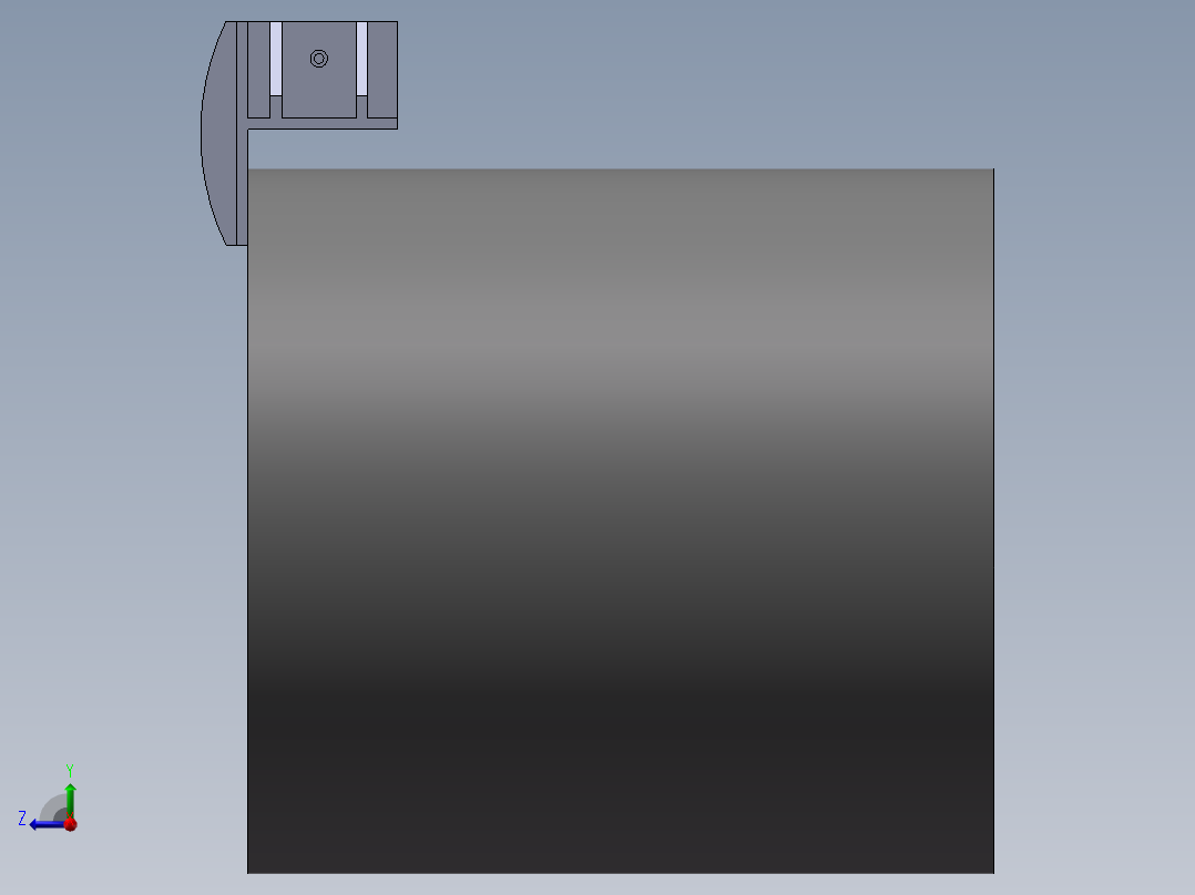 24米风机叶片叶根吊装夹具的结构设计与有限元分析(sw12+说明书+分析图片)右视图