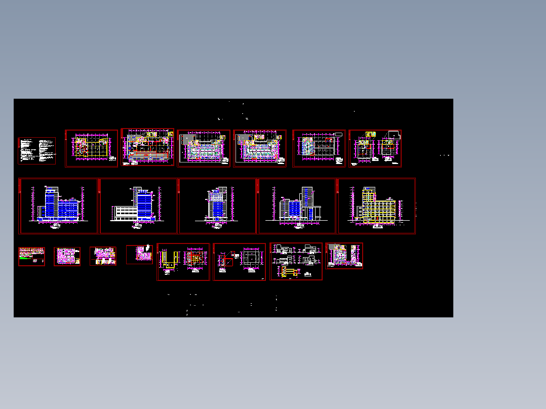 某旅馆建筑施工图-