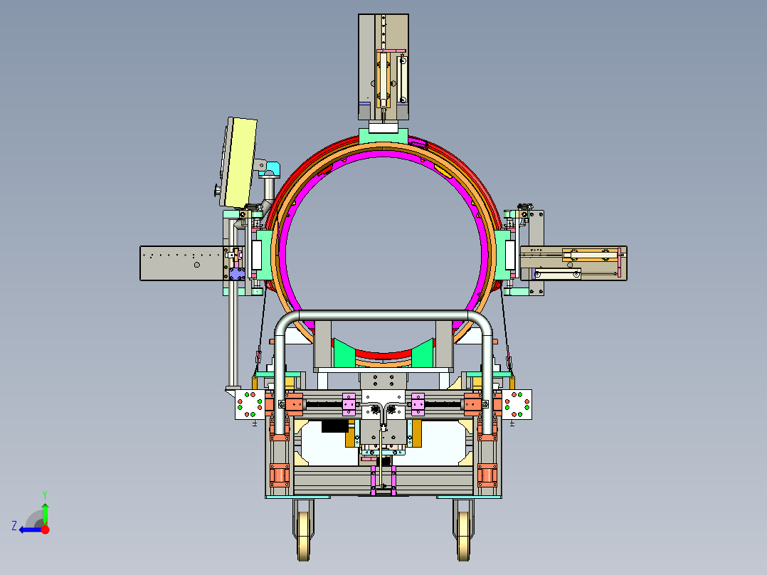 自动线圈导通测试机cero2.0.zip右视图