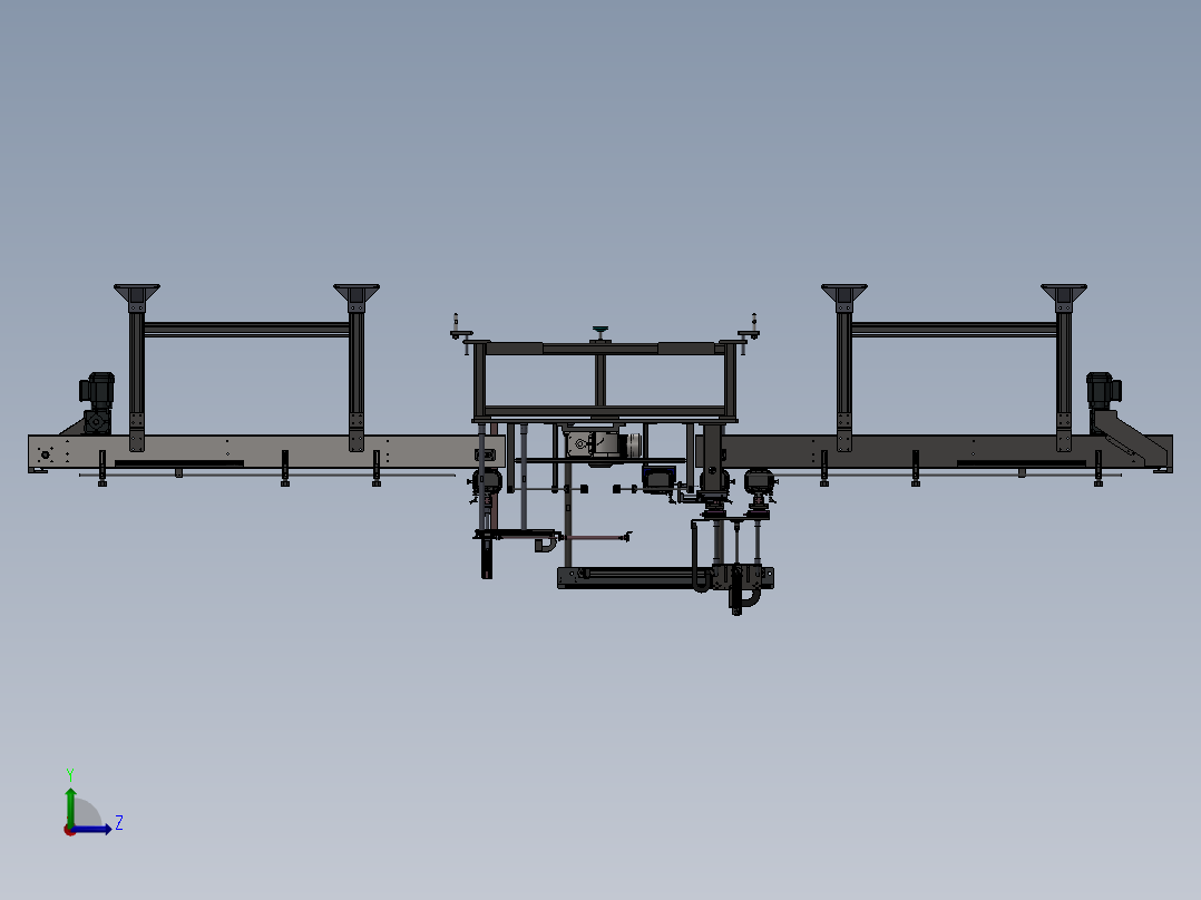 燃气表摇杆上料压装机sw18左视图