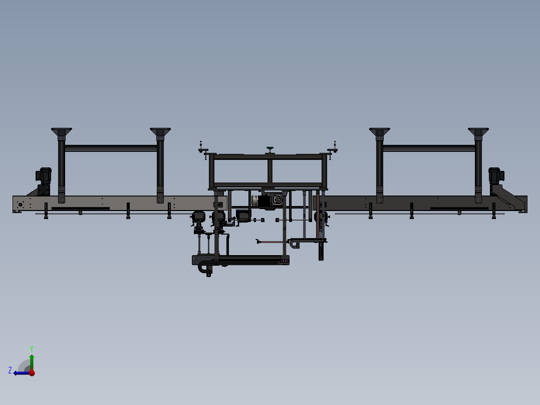 燃气表摇杆上料压装机sw18右视图
