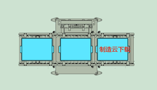 提升机构3D模型缩略图