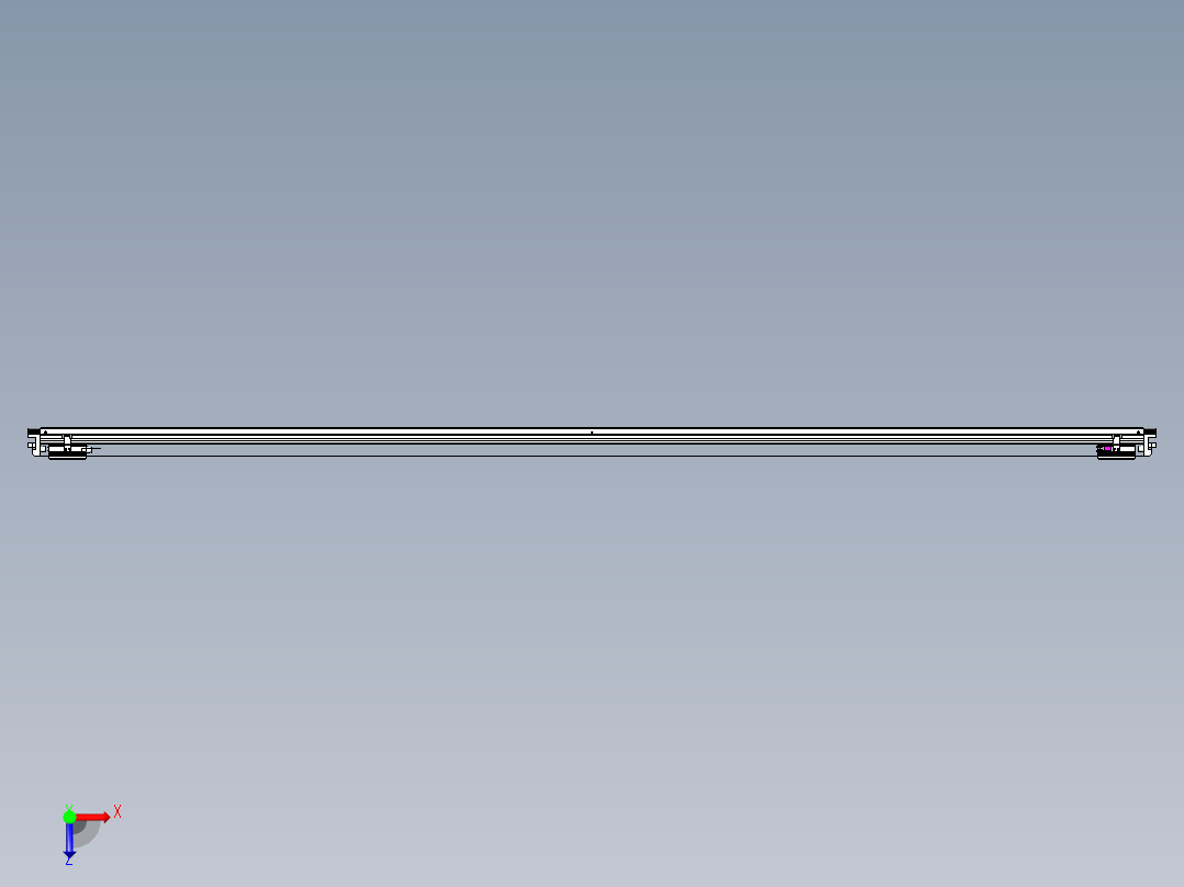 威洛博VL系列3d模型模组2VL17E1Y-S2900俯视图
