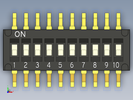开关继电器保护 SM-DIP-DHNF-10F前视缩略图