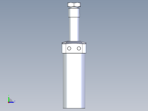 KOSMEKLHA0550-SR-Q45多系列多零件图纸模型左视缩略图