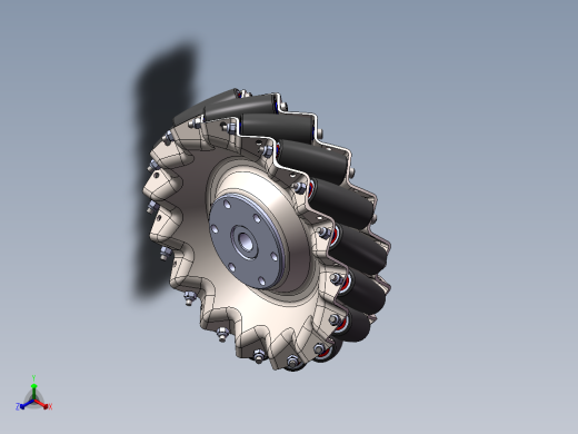 轮子正等轴测缩略图